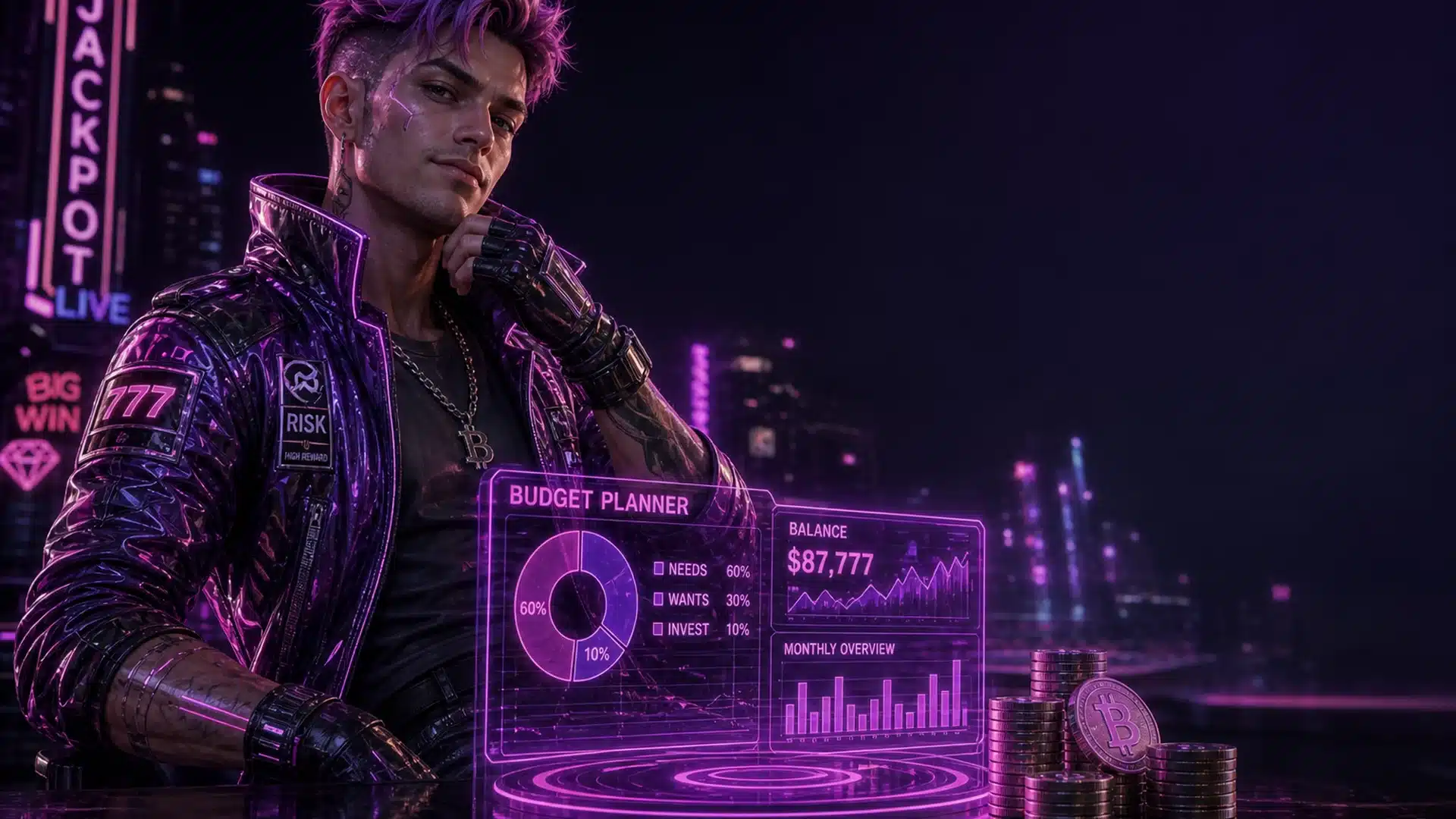Ilustrasi cyberpunk limit harian sabtu 6 - Spinsakti